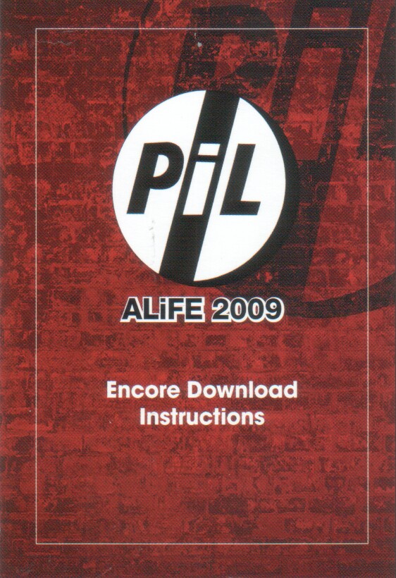 857 encore card front