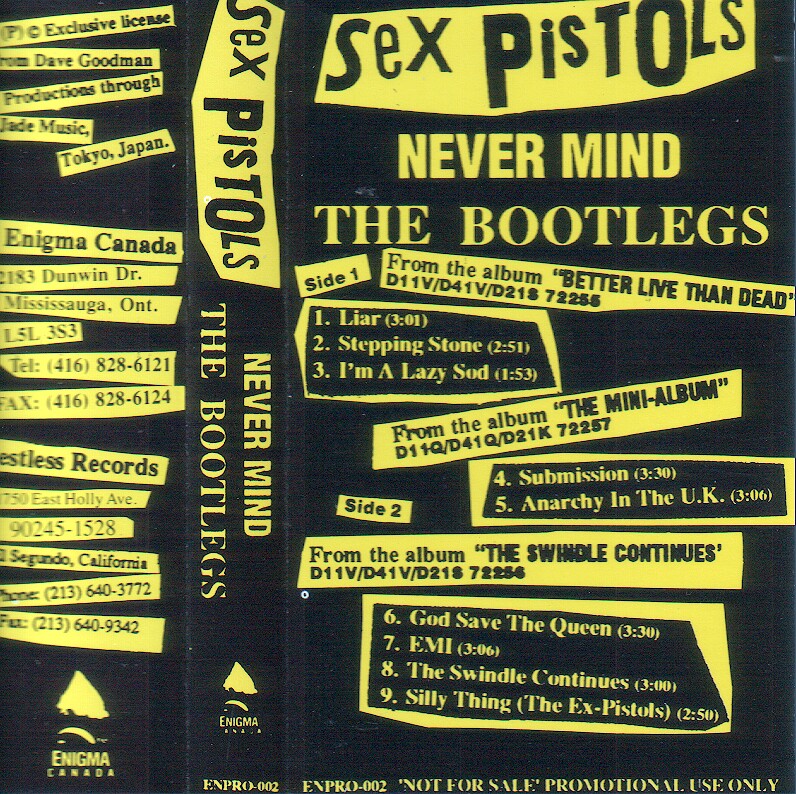 Never Mind The Bollocks Heres The Artwork Albums Sex Pistols