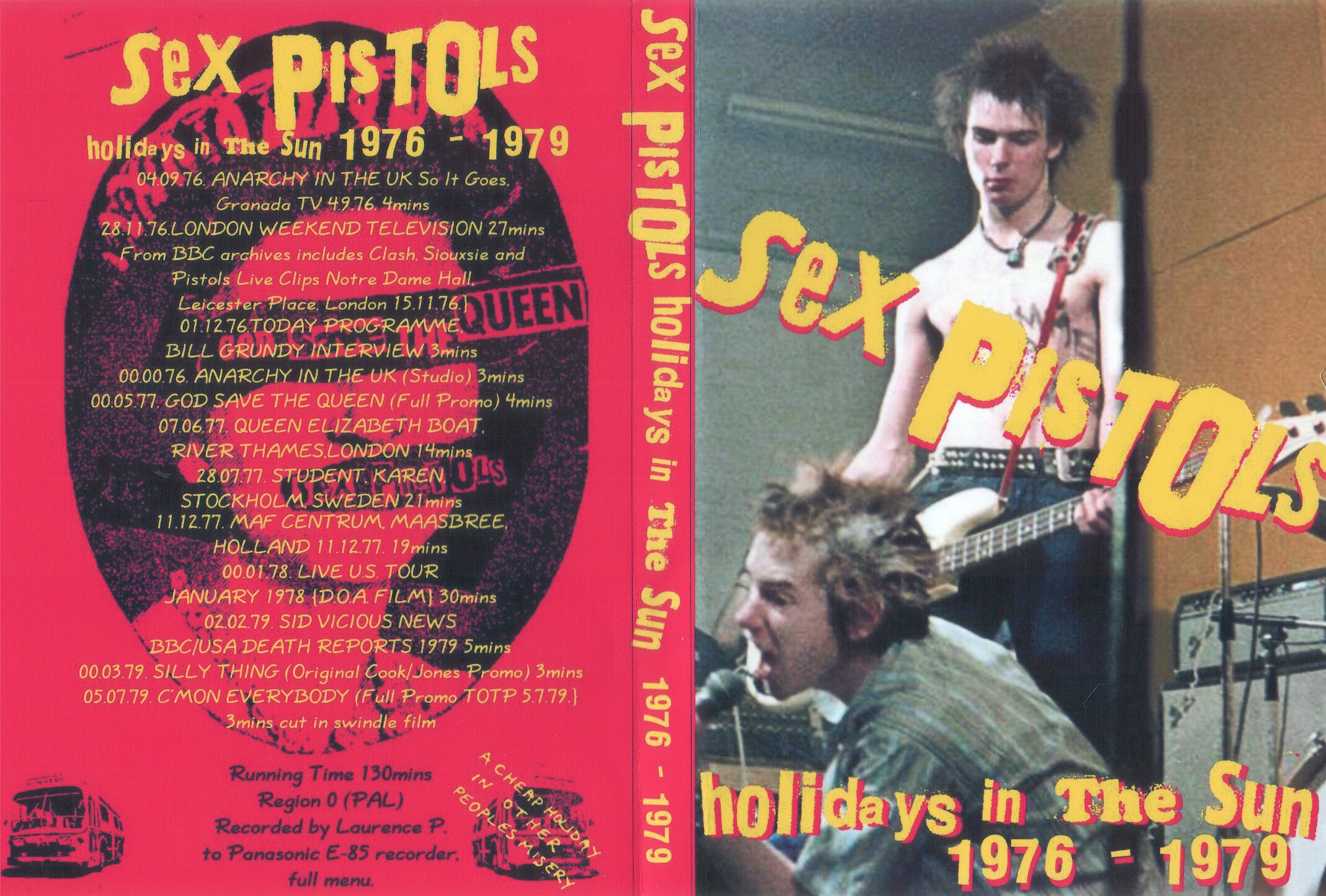 Never Mind The Bollocks Heres The Artwork Albums Sex Pistols Dvd