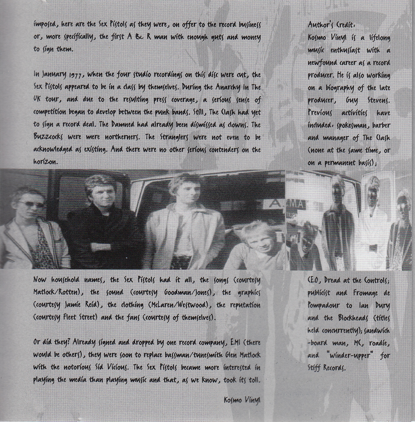 Booklet inside 3 and 4 pages